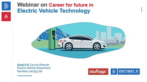 Webinar On Career For Future In Electric Vehicle Technology Youtube