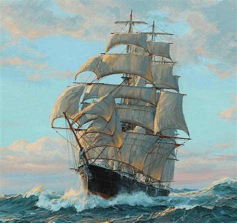 Ship Paintings Ship Drawing Old Sailing Ships