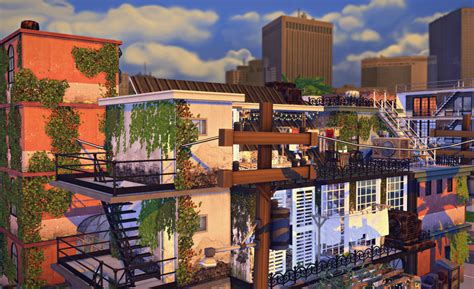 Sims 4 Custom Content Finds Urban City