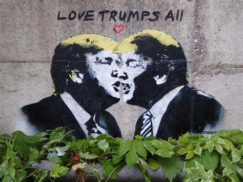 See Wall Graffiti Praising And Parodying Donald Trump Urbanist