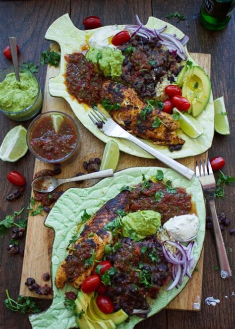 Tipalia Fish Recipe Mexican Style Tilapia Fish Dinner Two Purple Figs