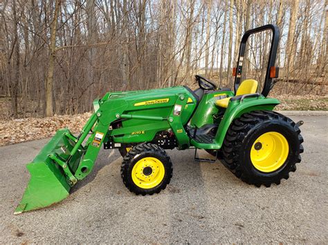 Sold 2013 John Deere 3032e 32hp Compact Tractors And Loader Regreen