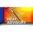 Heat Advisory Issued For Mercer County Area On Tuesday  Hamilton Pulse