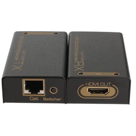 Hdmi Extender Over Cat6 7 Network Cable 60m