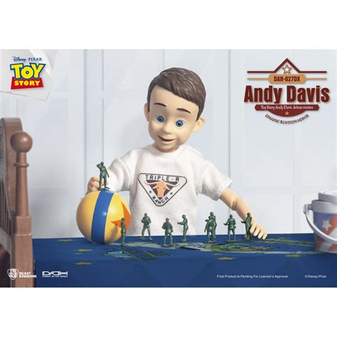 Toy Story Andy Davis Dah 027dx Dynamic 8 Ction Heroes Deluxe Action Figure