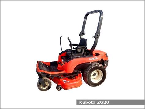 Kubota Zg20 Zero Turn Mower Review And Specs Tractor Specs