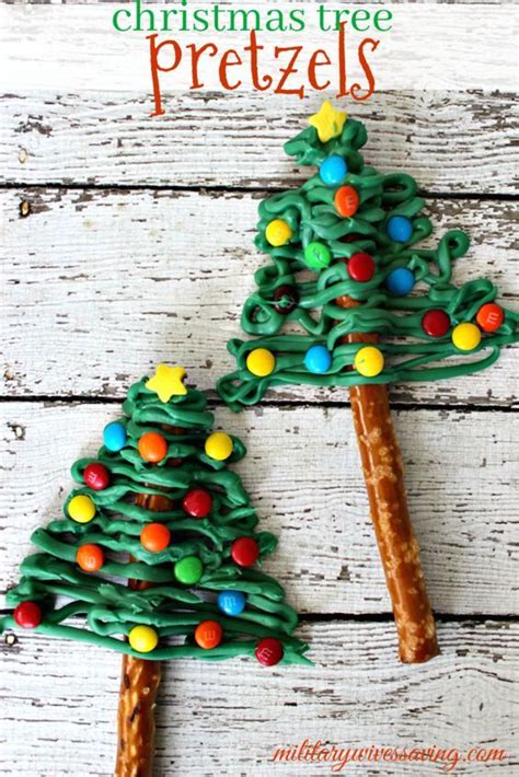 Christmas Tree Pretzels Recipe Frugal Christmas Christmas