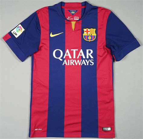 Fc Barcelona 201415 S Home Jersey Football Shirt Original Etsy