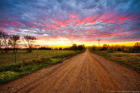 Ridecolorfully Along A Sunset Dirt Road Kate Mazur Spade