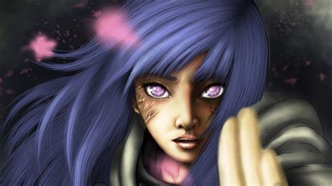 Anime Anime Girls Artwork Blue Black Hair Naruto Shippuuden Hair