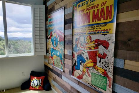 Vintage Comic Book Room Reveal With Beddys Little Dove Blog