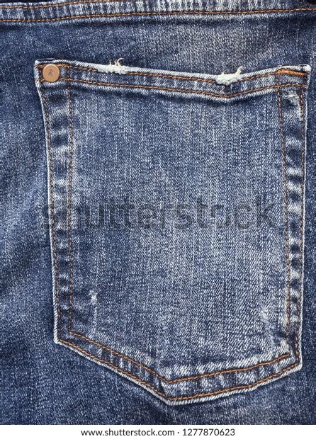 Closeup Denim Jeans Texture Seams Stock Photo 1277870623 Shutterstock