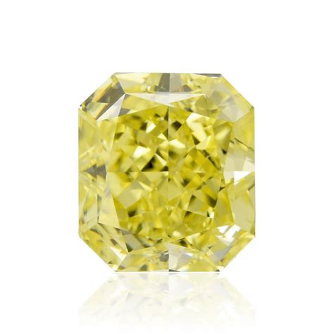 275 Carat Fancy Intense Yellow Diamond Radiant Shape Vs2 Clarity