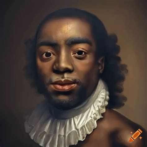 Portrait Of A 17th Century Black Englishman On Craiyon
