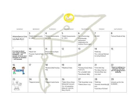 2012 One Month Basic Calendar Any Year