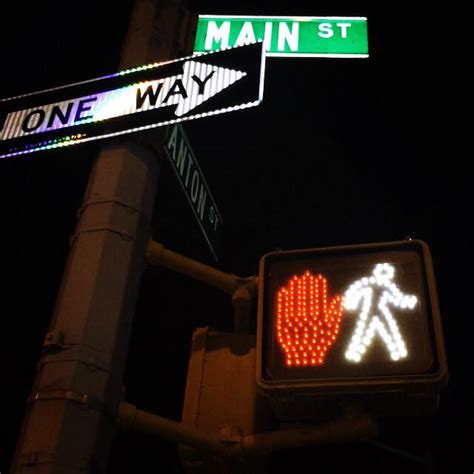 Pedestrian Signal Displaying Both Walk And Dont Walk