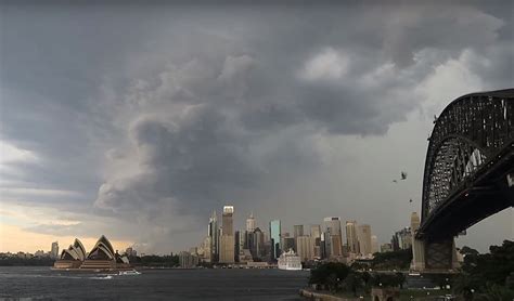 Video Sydney Storm Timelapse Australian Geographic