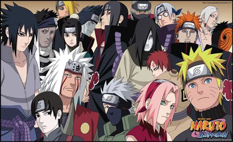 Naruto Shippuden All Characters Wallpapers Top Free Naruto Shippuden