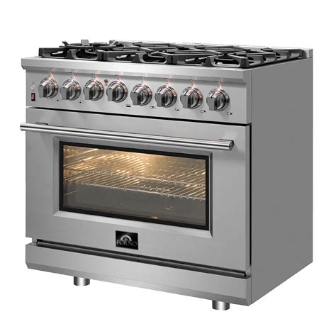 FORNO Massimo 36″ Freestanding Dual Fuel Range - Forno®