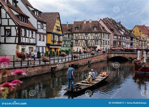 Colmar Alsace France 4 July 2022 Town Capital Of Alsatian Wine