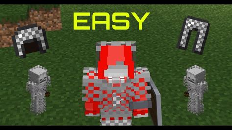 How To Get The Chainmail Armor Set In Minecraft Youtube