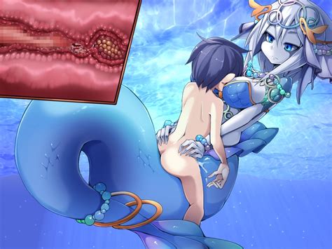 Luka Mon Musu Quest Mon Musu Quest 1boy 1girl Femdom Mermaid
