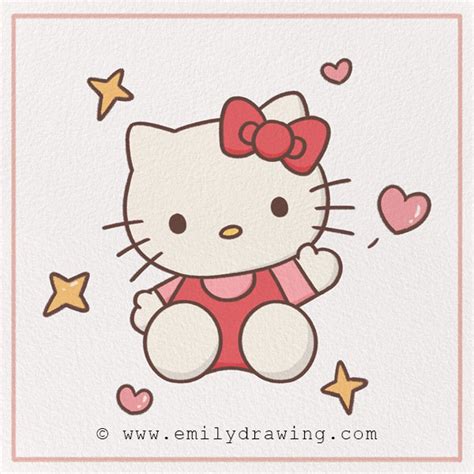 How To Draw A Hello Kitty Emily Drawing