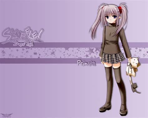 Wallpaper Illustration Anime Stockings Cartoon Skirt Toy Shuffle Primula Girl Sketch