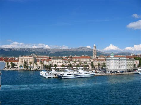 Filesplit Croatia From Ferry Wikimedia Commons