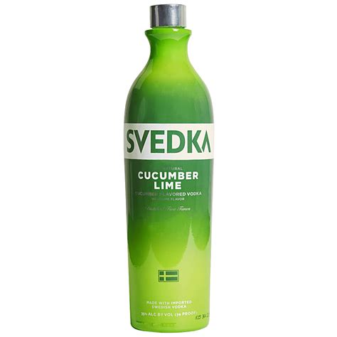 Svedka Vodka Cucumber Lime Sweden 750ml Glendale Liquor Store