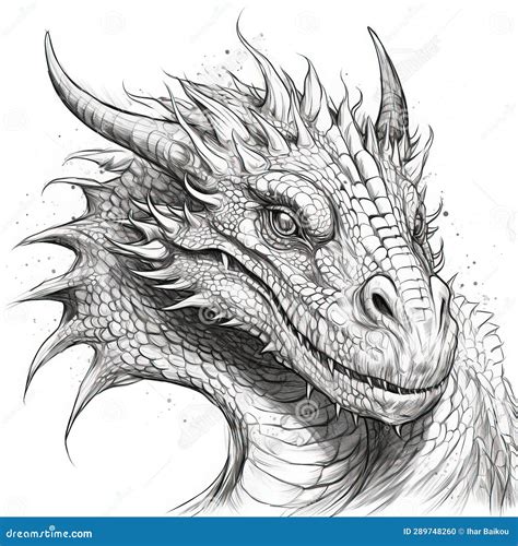 Eternal Dance Serpentine Fire in Twilights Embrace Stock Illustration