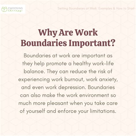 How To Set Healthy Boundaries At Work