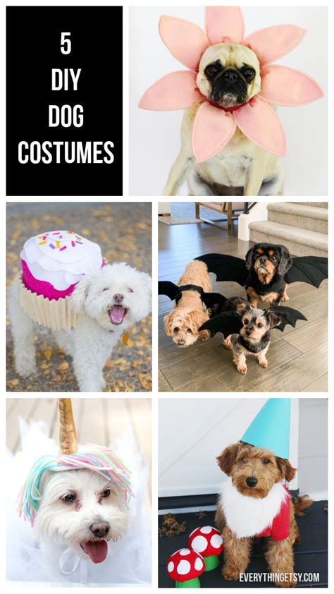 5 Diy Dog Costumesquick And Easy Ideas