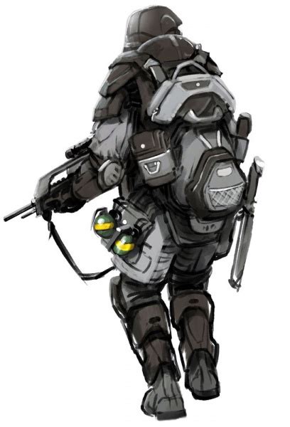 Halo 3 Odst Concept Art