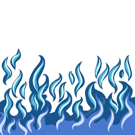 Blue Flames Png Transparent