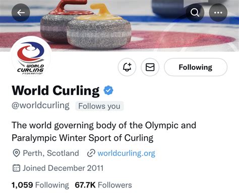 World Curling Federation Appoints Scottish Hockey Player As New Content