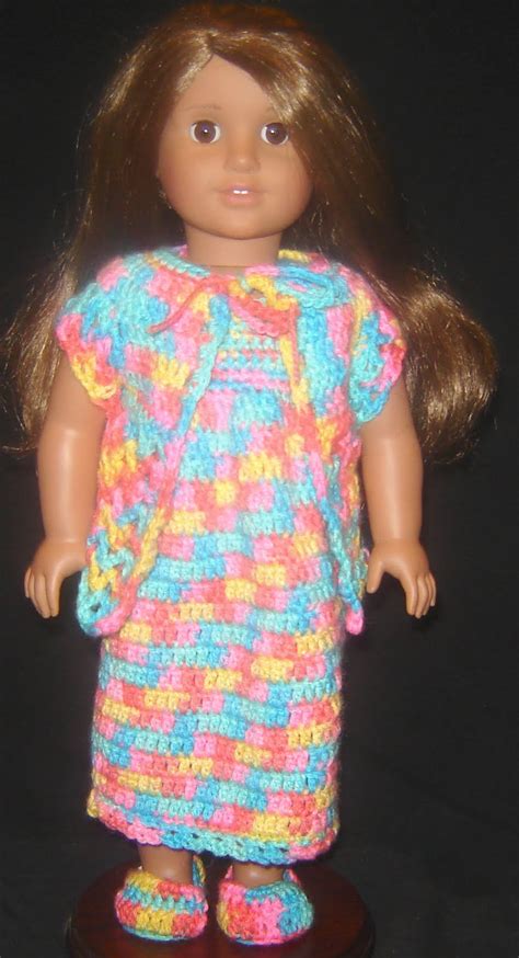5 out of 5 stars (349) $ 1.99. Bizzy Crochet: Nightie, Robe & Slippers - 18" Doll Pattern