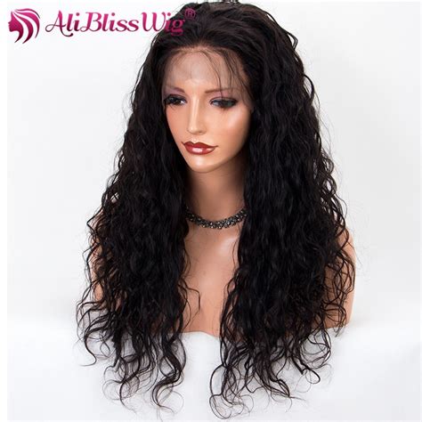 Natural Looking Pre Plucked Sexi Women Long Wig Curly Lace Front Human