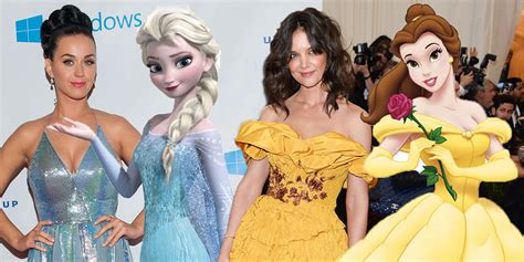 24 Times Celebrities Dressed Like Disney Princesses