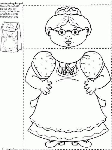There Old Lady Swallowed Fly Coloring Page Coloring Home
