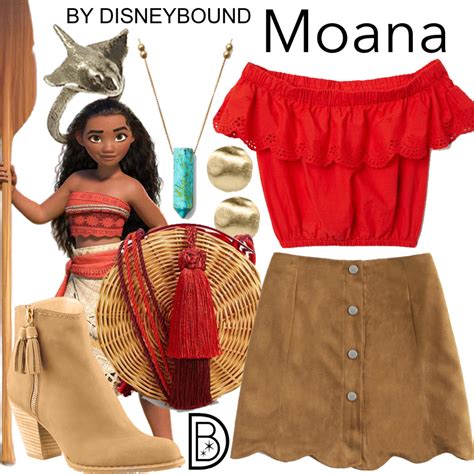 Disneybound Moana Roupas Inspiradas Em Princesas Roupas Roupas