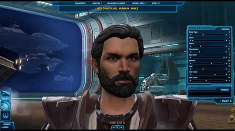 Swtor Part 1 Jedi Consular Character Creation Youtube