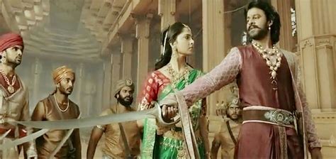 If Anyone Touched Devasena Touched My Sword Bahubali How Fudging