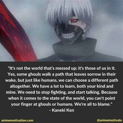 31 Dark Anime Quotes From Tokyo Ghoul That Go Deep Tokyo