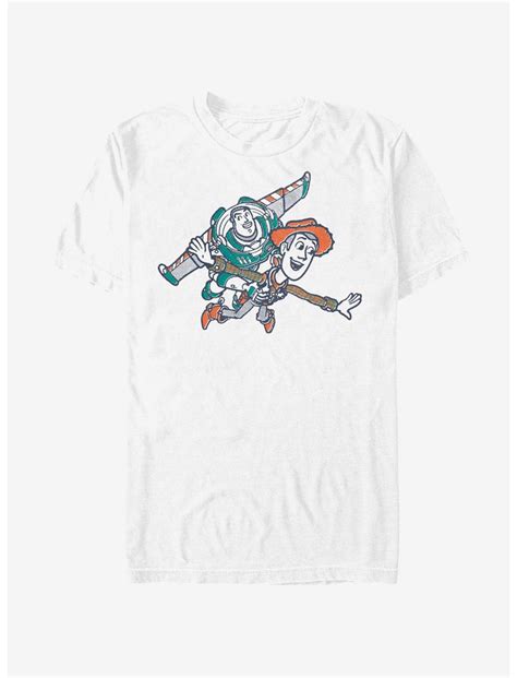 Disney Pixar Toy Story 4 Come Fly With Me T Shirt White Hot Topic