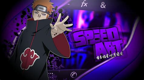 Speed Art Banner Pain By Eu Fordeetz Ps Touchandroid Pedidos On Youtube