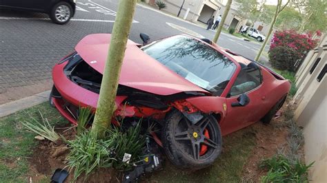 Ferrari 488 pista is named as the most powerful v8 engine in ferrari history. Ferrari 458 Spider Crashes into a House then a Tree in a South African Residential Complex ...