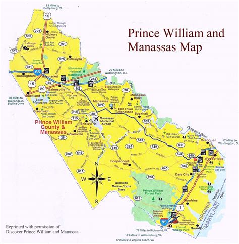 Prince William County Districts Map