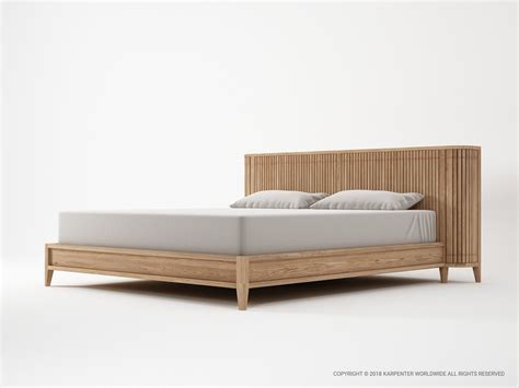 Koppar Bed Scandinavian Design Modern Style King Size Bed Made Etsy