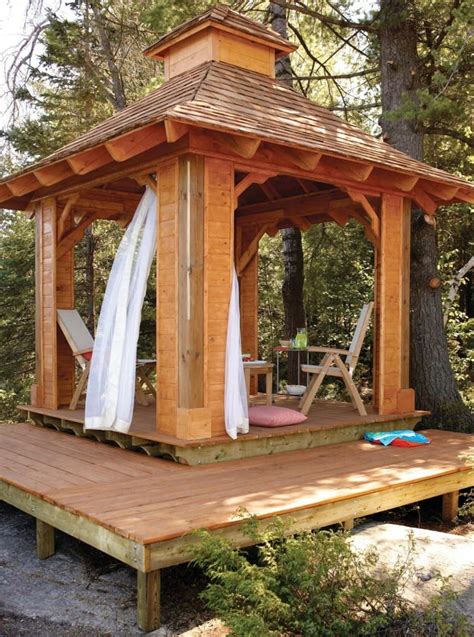 33 Diy Gazebo Plans Learn How To Build A Gazebo With Free Plans Home
